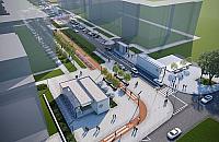 Metro na Chrzanowie: wszystkie wejścia po jednej stronie ulicy