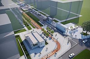 Metro na Chrzanowie: wszystkie wejścia po jednej stronie ulicy