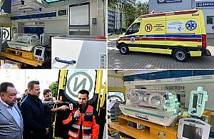 Nowy ambulans dla warszawskich maluchów