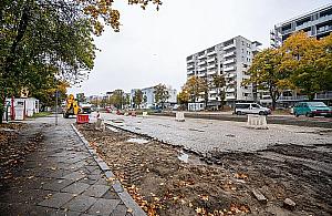 Na Ordona ruszył remont. Objazd prowadzi przez Globusową