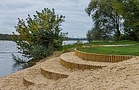 Plaża Romantyczna w wersji 2.0. Więcej zieleni i polana rekreacyjna