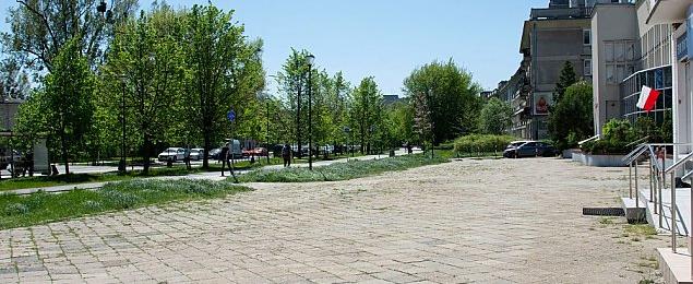 Rusza budowa skweru w centrum Bielan. Będzie więcej zieleni