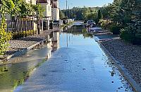 "Likwidujemy kałuże". Na razie tylko na Mrówczej i Zabawnej