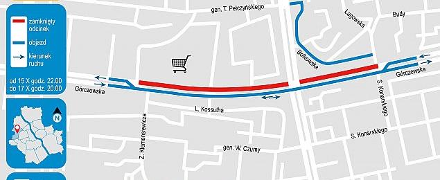 Nowe utrudnienia na Górczewskiej. Będą wylewać asfalt
