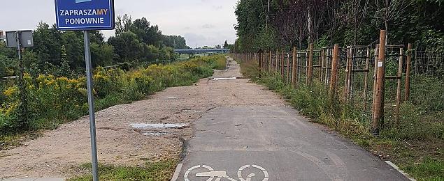 Warszawy nie stać na drogę rowerową? O asfalcie można zapomnieć