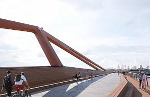 Najtańsza oferta nie wygrała. Zapłacimy 121 milionów za pieszy most