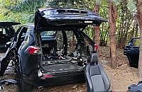Skradzione na Tarchominie auto rozebrali w trzy godziny