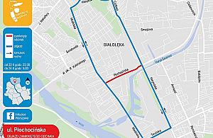 Duże utrudnienia w sobotę. Zamkną odcinek Płochocińskiej