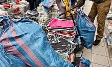 Akcja policji w podwarszawskim centrum handlowym. "Lewy" towar za 3 mln zł