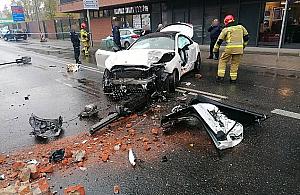 Kierowca był poszukiwany. Nie chciał zatrzymać się do kontroli