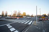 Nowe światła na Płochocińskiej. Prace na krzyżówce z Krzyżówki