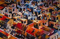 Nowy mural na Woli. Jest ukryty głęboko pod ziemią