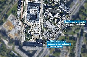 Wawrzyszew: urządzą skwer w miejscu garaży