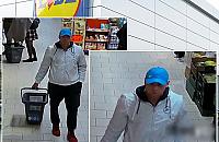 Kradzież w Lidlu przy Płochocińskiej. Szukają podejrzanego