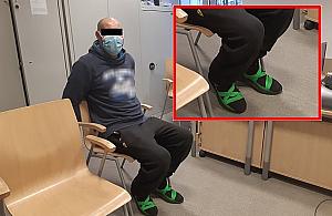 Kradł co chciał. Zdradziły go buty