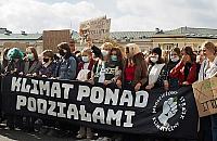 Ekolodzy sparaliżowali Towarową. "Auta stały w korkach i kopciły"