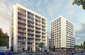 Osiemset mieszkań na wynajem. Dwóch ambasadorów na placu budowy