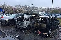Na Br�dnie p�on� samochody. Policja nie ��czy spraw