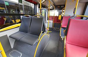 Nowe fotele w autobusach. Testy potrwają rok
