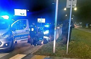 Pijany kierowca wyciągnięty z opla na Modlińskiej