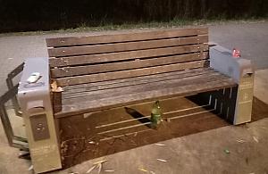 Ławki grające utwory Elsnera ciągle zepsute lub rozkradane