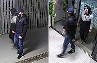 Ukradli rower z komórki lokatorskiej. Policja szuka tych mężczyzn