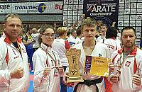 Sukces bia³o³êckiej szko³y karate. Jakub Olszewski mistrzem Europy