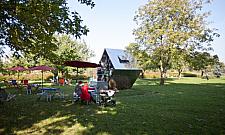 Domek herbaciany stoi bezużyteczny. Radna: "Ale wokół biegają biegacze"