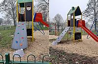 Ścianka wspinaczkowa zamiast schodków. Rodzice: "Zjeżdżalnia nie dla dwulatków"