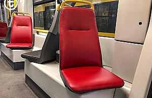 Nowe fotele w tramwajach. Mieszkańcy Tarchomina testują