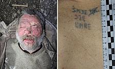Mia� tatua� "�miej�c si� umr�". Policja prosi o identyfikacj� [DRASTYCZNE ZDJ�CIE]