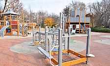 Place zabaw w parku Szymańskiego jak nowe