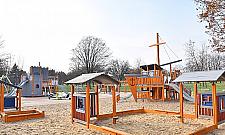 Place zabaw w parku Szymańskiego jak nowe