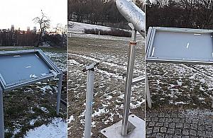 Teleskopy na Moczydle zniszczone. W ferie młodzież się nudzi