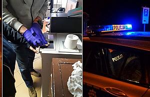 Z nożem na stacji paliw przy Conrada. "Zabrał dwa samochodziki"