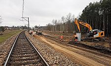 Trwa reaktywowanie linii kolejowej do Zegrza Południowego. Kiedy finał?