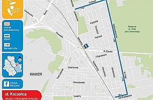 Utrudnienia do 1 kwietnia. Budują wodociąg pod Kaczeńca