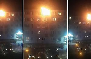 Pożar mieszkania na Bródnie. Trzy osoby ranne