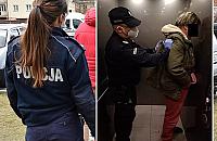 Rzucił się z nożem na współbiesiadników. Zranił kobietę i mężczyznę