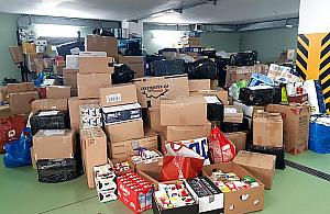 Pierwsza zbiórka za nami. Dary z Bemowa trafią do Kijowa