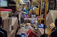 Pomoc dla Ukrainy. Dary z Woli jadą do Kijowa