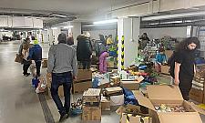 Bielany pomagają Ukrainie. Garaż ratusza został magazynem