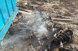 Palili gumę i plastik. Smród poczuli strażnicy miejscy