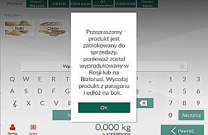 Biedronka wycofuje rosyjskie i białoruskie towary