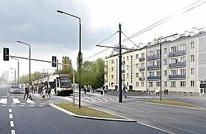 Kasprzaka zwężona, tramwaje na objazdach. Rusza budowa torów