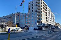 Nowa ulica na Tarchominie obok Galerii Północnej