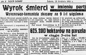 Zamach w przedwojennej Falenicy. Komuniści chcieli zabić dawnego kolegę