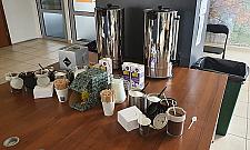 Urzędnicy pokazali, jak wygląda catering dla uchodźców