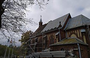 Zabytkowy kościół wciąż w remoncie. Parafia dostała kolejny zastrzyk gotówki