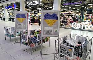 Zbiórka darów dla Ukrainy w Galerii Północnej